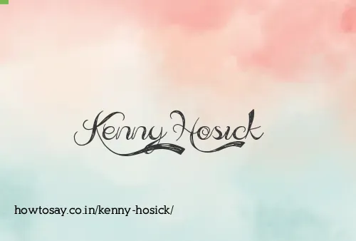 Kenny Hosick