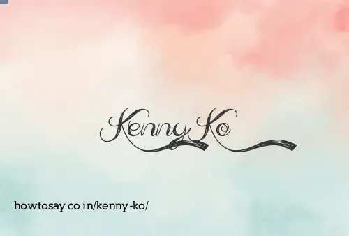 Kenny Ko