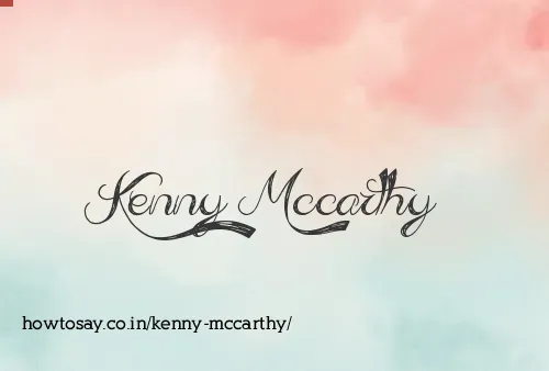 Kenny Mccarthy