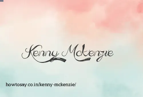 Kenny Mckenzie