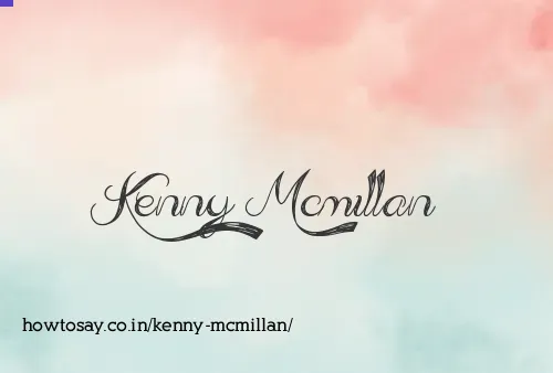 Kenny Mcmillan