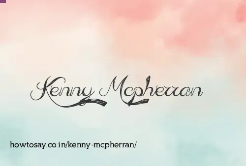 Kenny Mcpherran