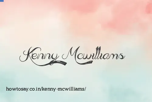 Kenny Mcwilliams