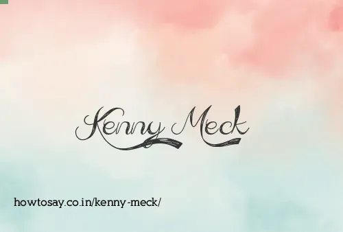 Kenny Meck