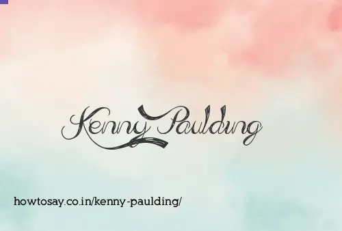 Kenny Paulding