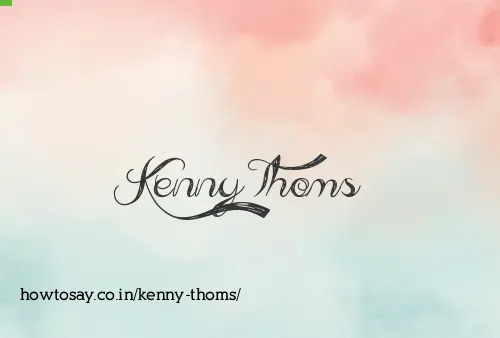 Kenny Thoms