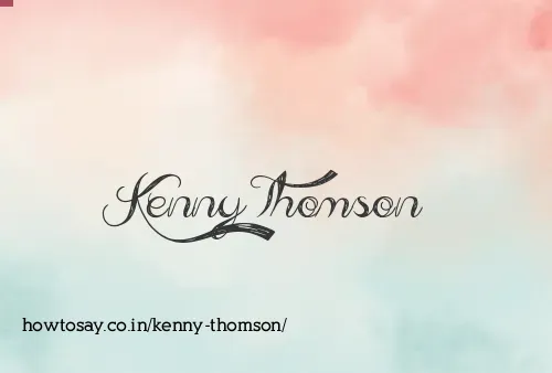 Kenny Thomson