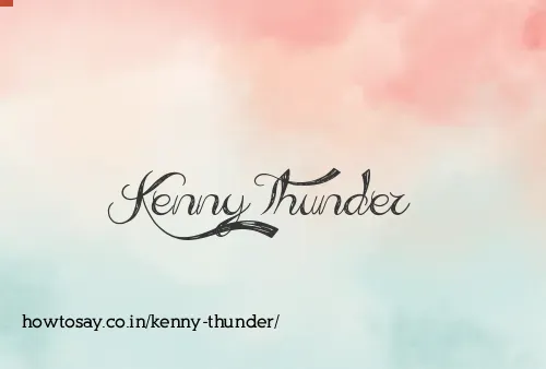 Kenny Thunder