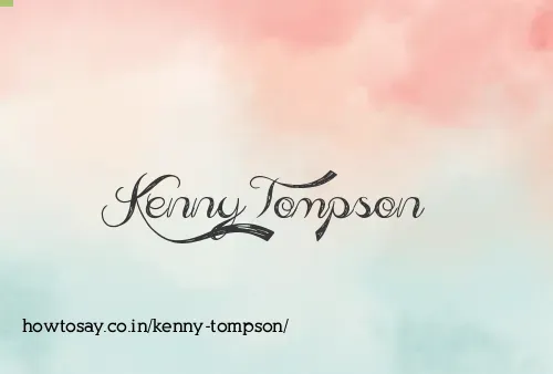 Kenny Tompson