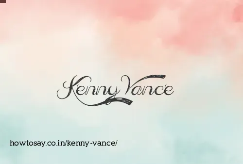 Kenny Vance