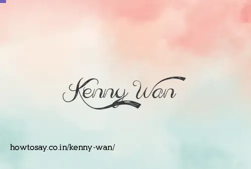 Kenny Wan