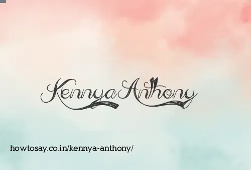 Kennya Anthony