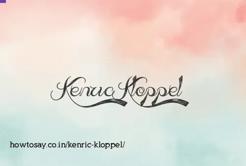 Kenric Kloppel