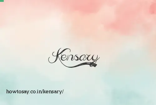 Kensary