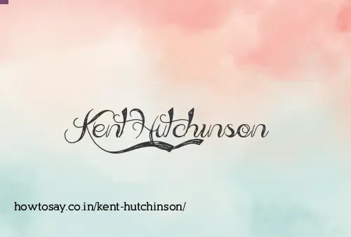 Kent Hutchinson