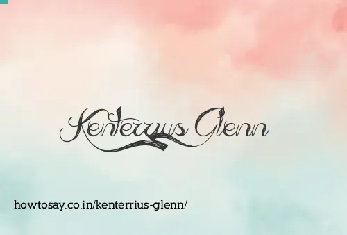 Kenterrius Glenn