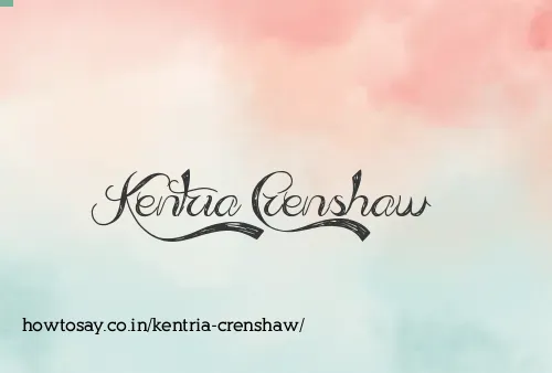 Kentria Crenshaw