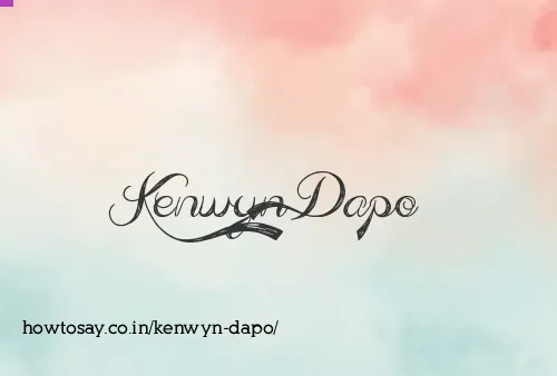Kenwyn Dapo
