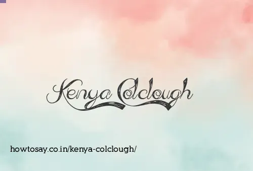 Kenya Colclough