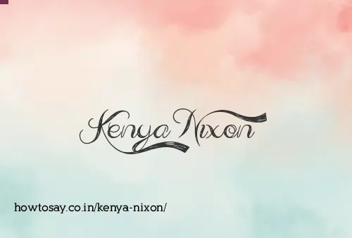 Kenya Nixon