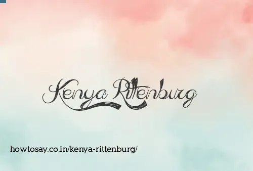 Kenya Rittenburg