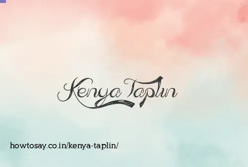 Kenya Taplin