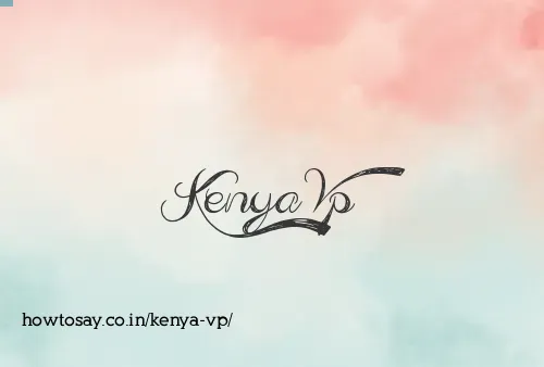 Kenya Vp