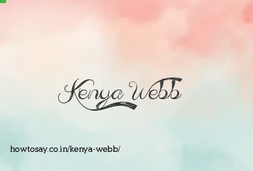 Kenya Webb