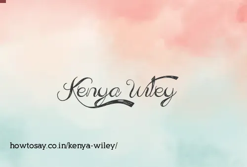 Kenya Wiley