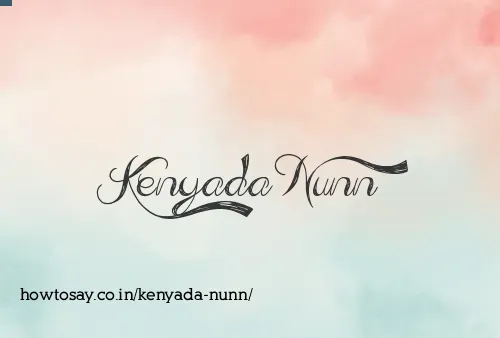 Kenyada Nunn
