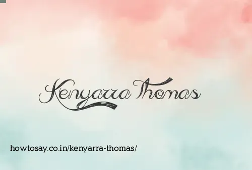 Kenyarra Thomas