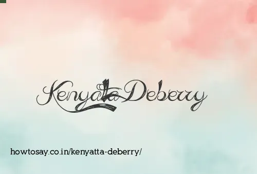 Kenyatta Deberry