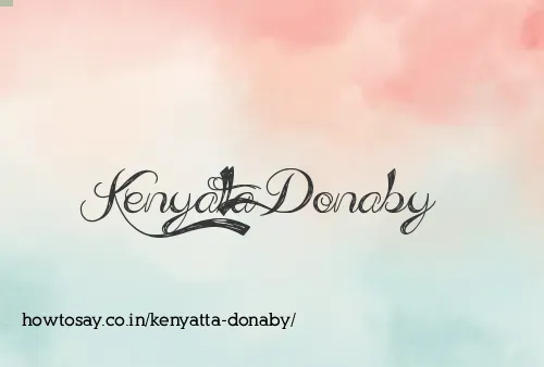Kenyatta Donaby