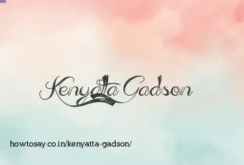 Kenyatta Gadson