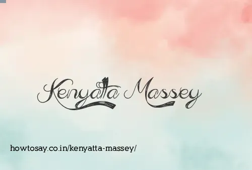 Kenyatta Massey