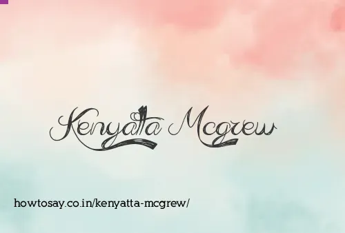 Kenyatta Mcgrew
