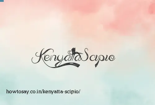 Kenyatta Scipio