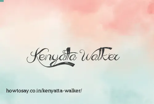 Kenyatta Walker
