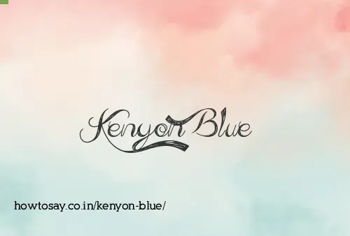 Kenyon Blue