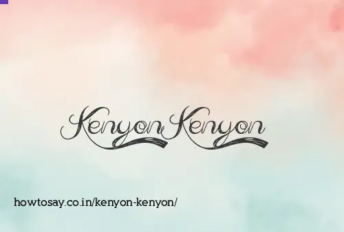 Kenyon Kenyon