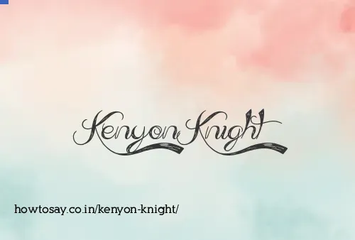 Kenyon Knight