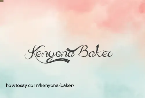 Kenyona Baker