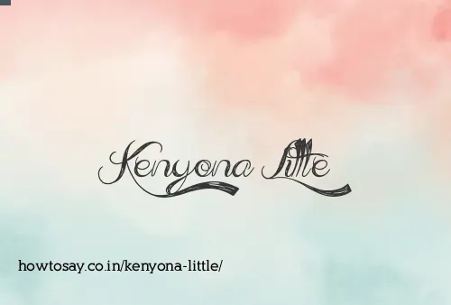 Kenyona Little