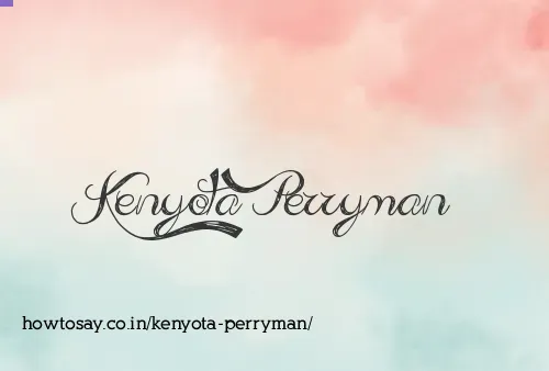 Kenyota Perryman