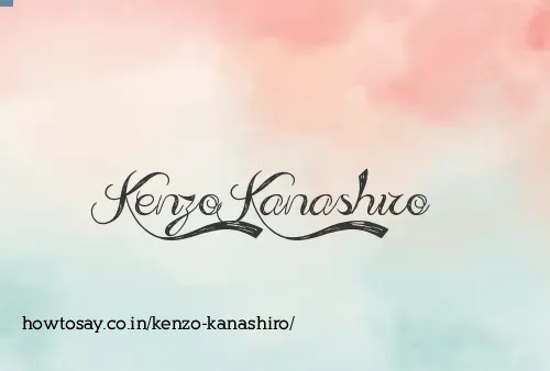 Kenzo Kanashiro