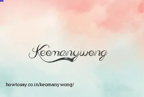 Keomanywong