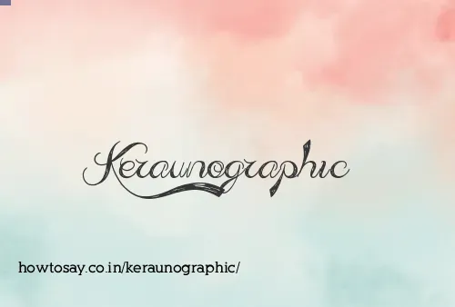 Keraunographic
