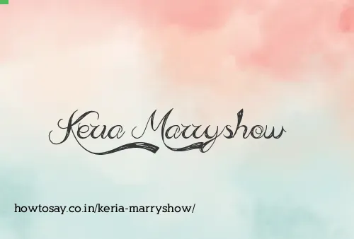 Keria Marryshow