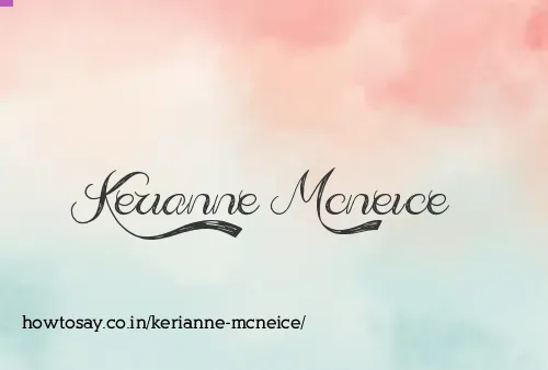 Kerianne Mcneice