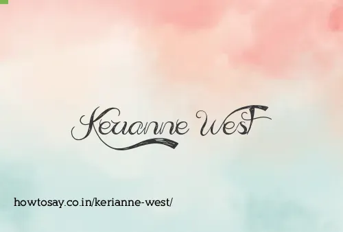 Kerianne West